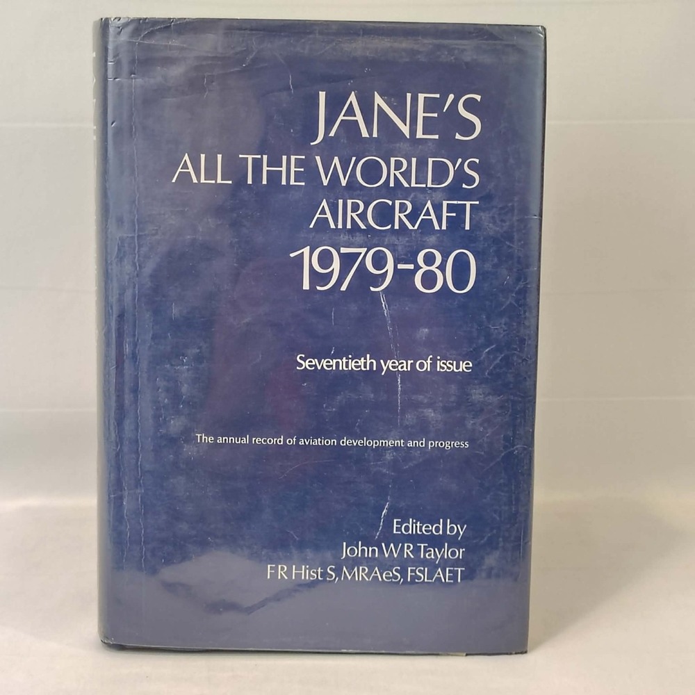 Jane's All the World's Aircraft 1979-80 Seventieth Year of Issue Hard Cover Book